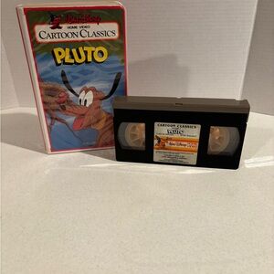 Disney Cartoon Classics VHS - Pluto